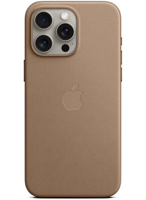 Apple iPhone 15 Pro Max FineWoven Case with MagSafe - Taupe Brown