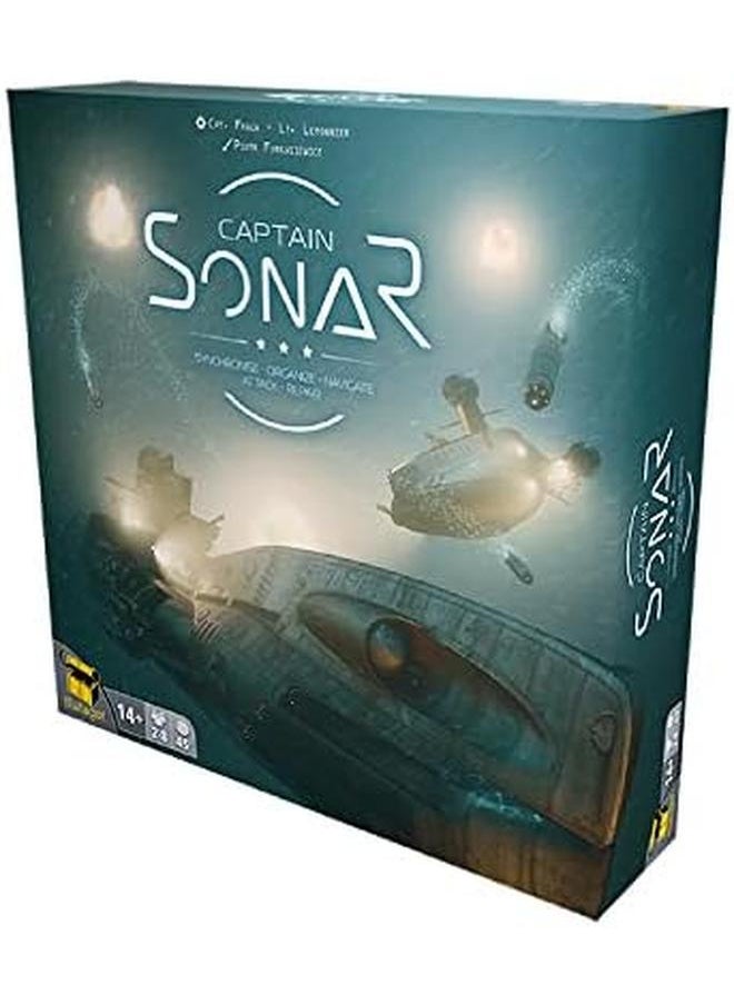 Matagot - Captain Sonar Board Game Base Game Submarine Strategy Game Cooperative Team Based Game For Adults And Teens Ages 14 Plus 2 8 Players Average Playtime 45 60 Minutes Made - Image 1