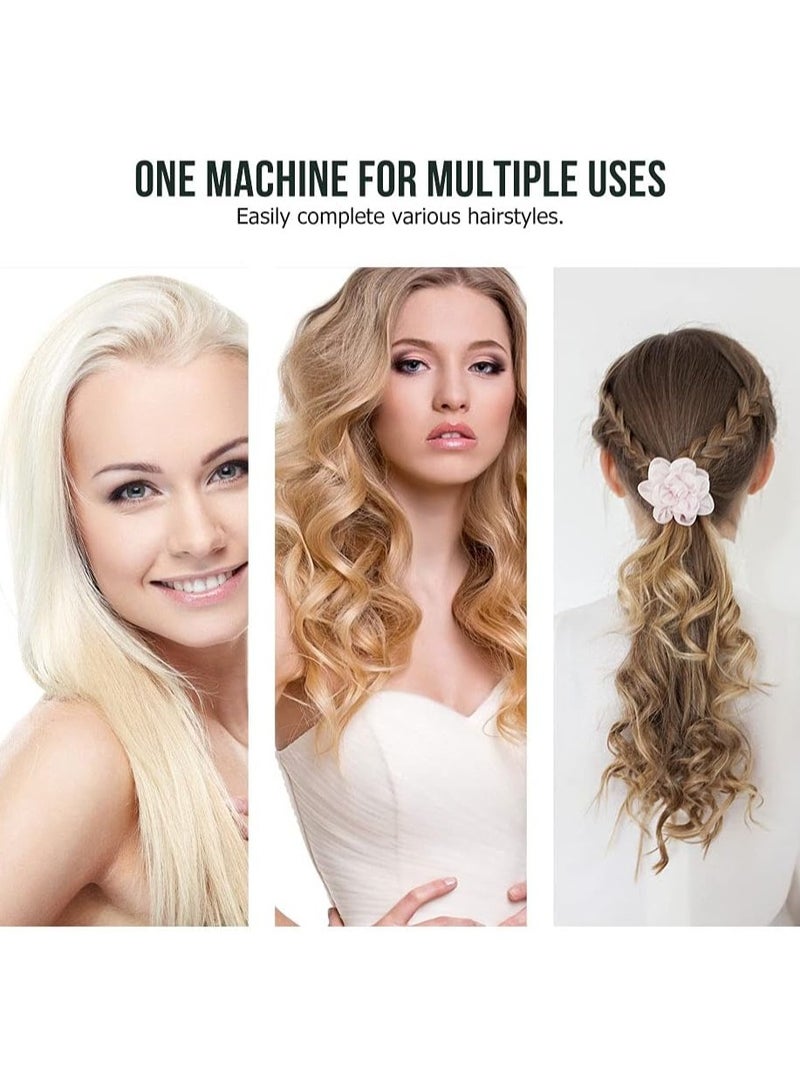 عام 3 in 1 Hair Dryer Brushes Electric Blow Rotating Hot Air Comb For Curler Straightener Professional Negative Ionic Hair Styler - Image 3