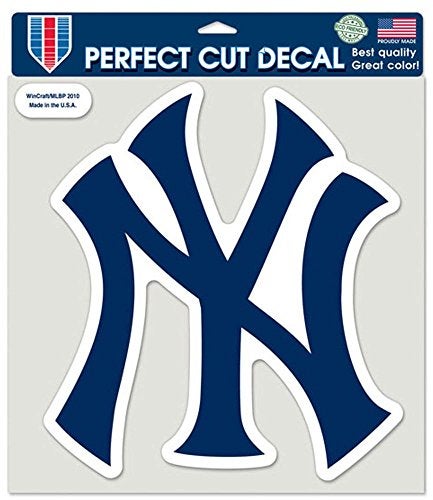 Wincraft MLB New York Yankees NY Color Die-Cut Decal, 8"x8", Team Color - Image 4
