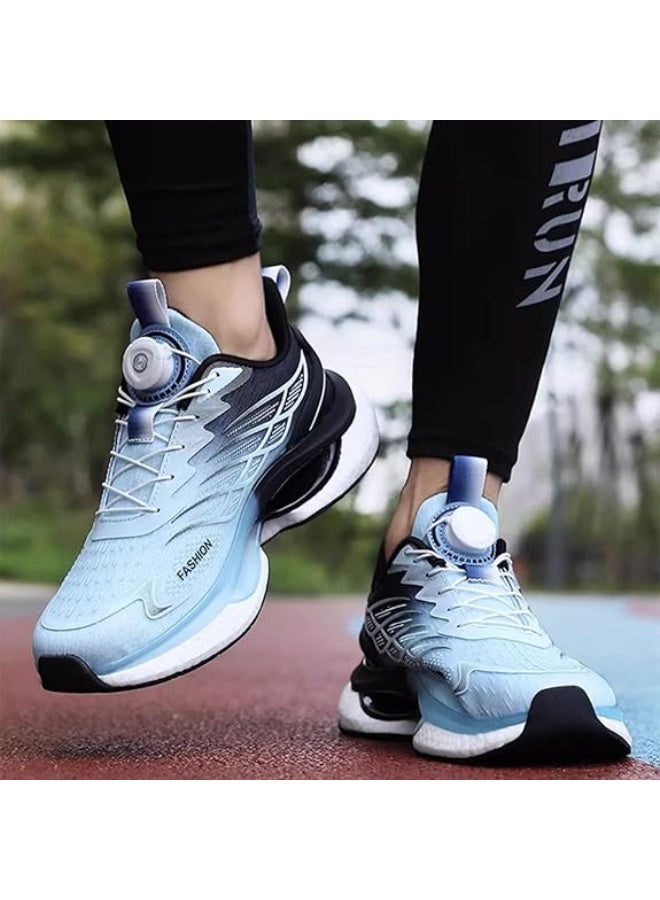 بينكو 3 قطع من أربطة الأحذية المطاطية بدون ربط مع موصل قفل، أربطة أحذية دوارة بدون ربط - مشبك قفل تلقائي، أربطة أحذية بدون ربط (أسود/أبيض) - Image 4