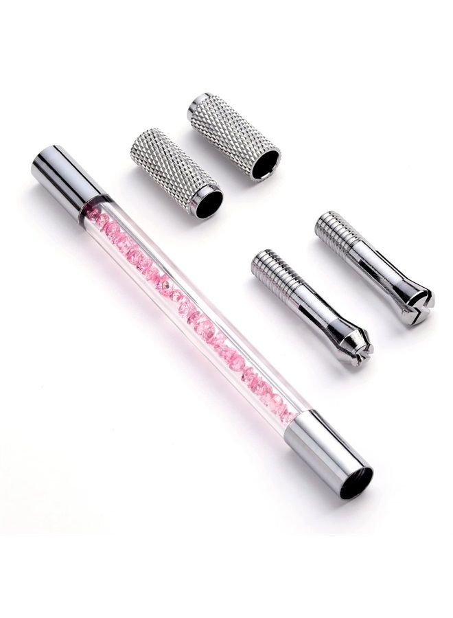 Charme Princesse طقم قلم Microblading، طقم قلم يدوي مزدوج الوجه مع 20 إبرة، صبغة، جلد تدريبي، مسطرة حواجب، حلقة كأس لمستلزمات المكياج الدائم EK910S20-1 - Image 2