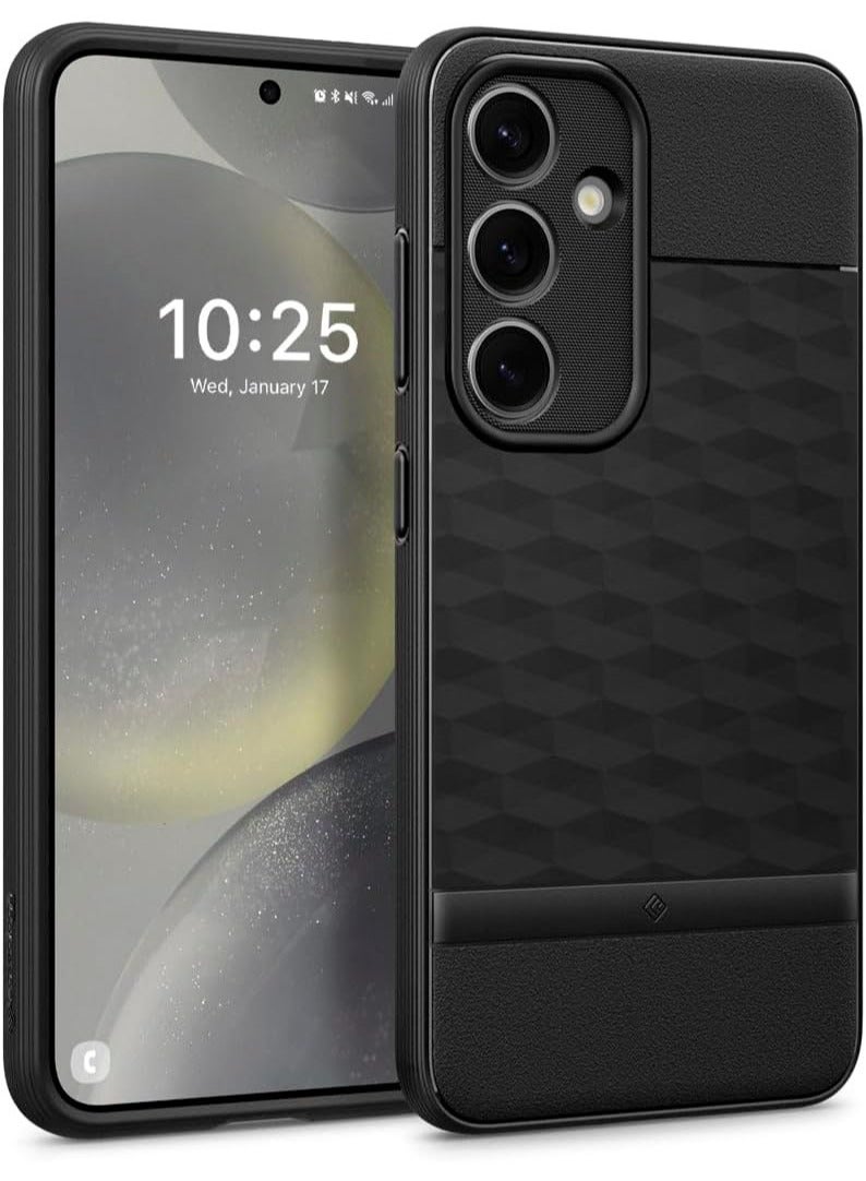 Caseology Parallax for Samsung Galaxy S24 Case Cover (2024) - Matte Black - Image 1