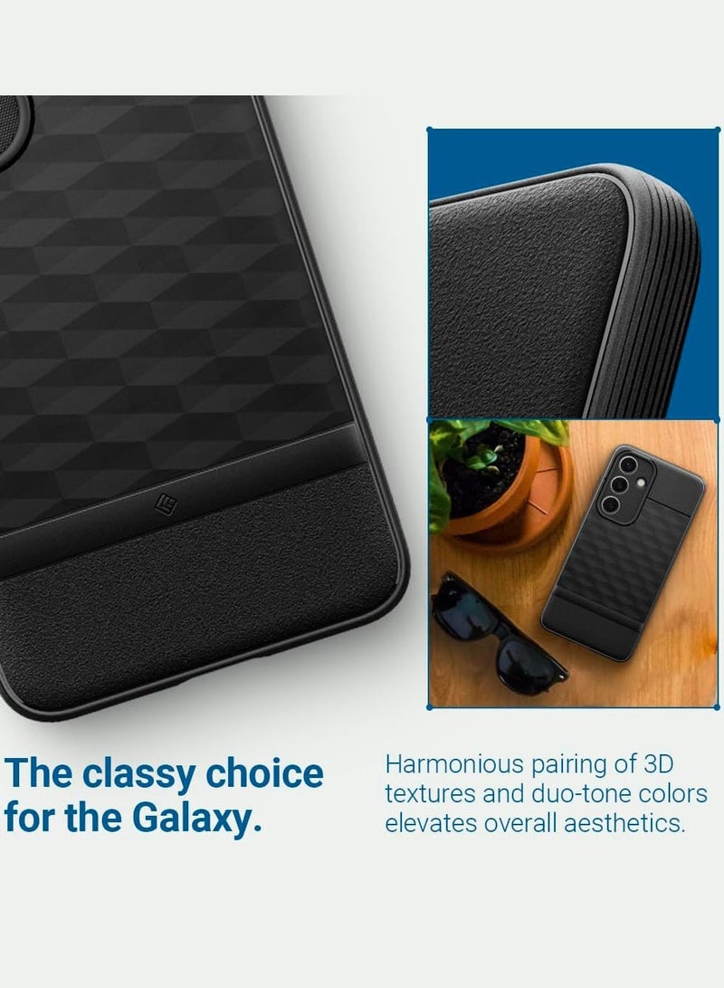 Caseology Parallax for Samsung Galaxy S24 Case Cover (2024) - Matte Black - Image 3