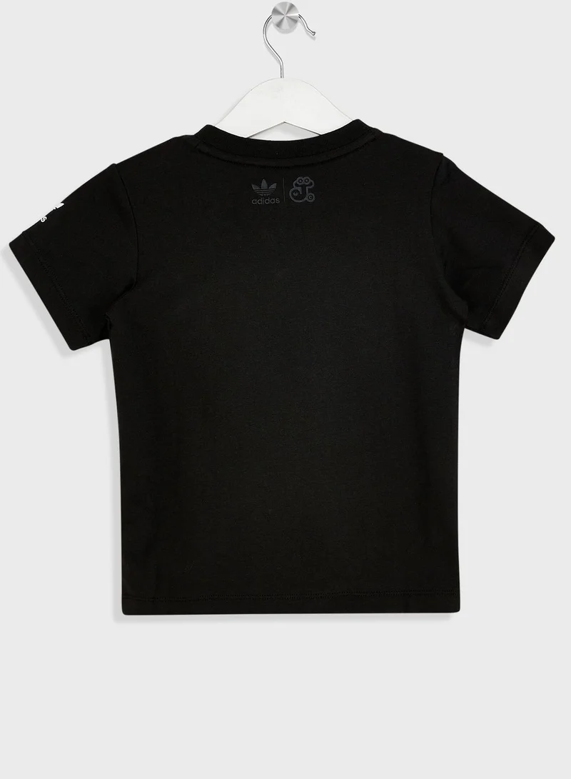 adidas Originals Kids Adicolor Shorts and T-Shirt Set