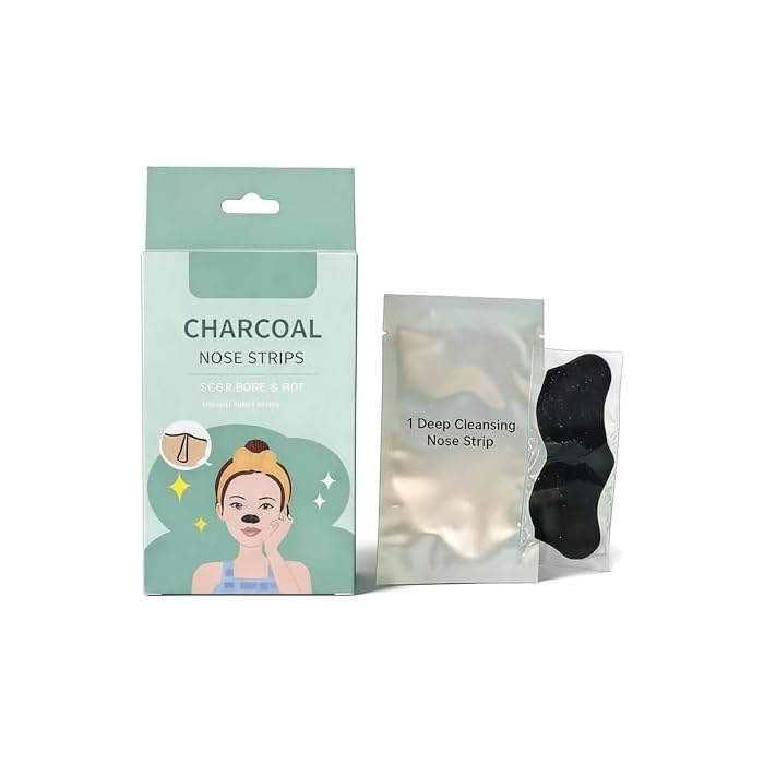 Nose Strips for Blackhead Removal – Deep Cleansing Pore Strips, Effective Blackhead Remover for Nose, Oil Control & Pore Minimizing, Gentle Formula for All Skin Types