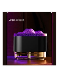 DIGI CORE 300ML Humidifier For Bedroom Flame Diffuser Portable Noiseless Aroma Diffuser For Home And Office Essential Oil Cool Mist Multi Color Changing Volcano 3Humidifier Auto-Off Protection  - Image 2