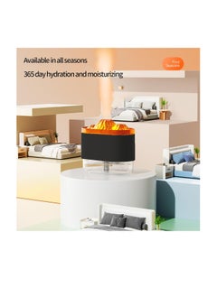 DIGI CORE 300ML Humidifier For Bedroom Flame Diffuser Portable Noiseless Aroma Diffuser For Home And Office Essential Oil Cool Mist Multi Color Changing Volcano 3Humidifier Auto-Off Protection  - Image 3