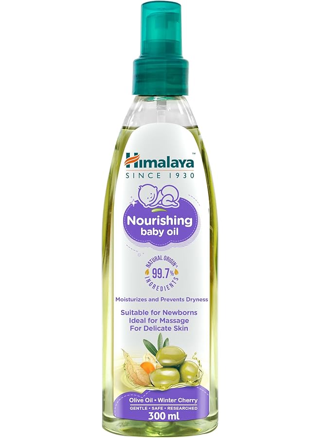 Himalaya Nourishing Baby Oil (300 Ml) Nhb0037 - Image 1