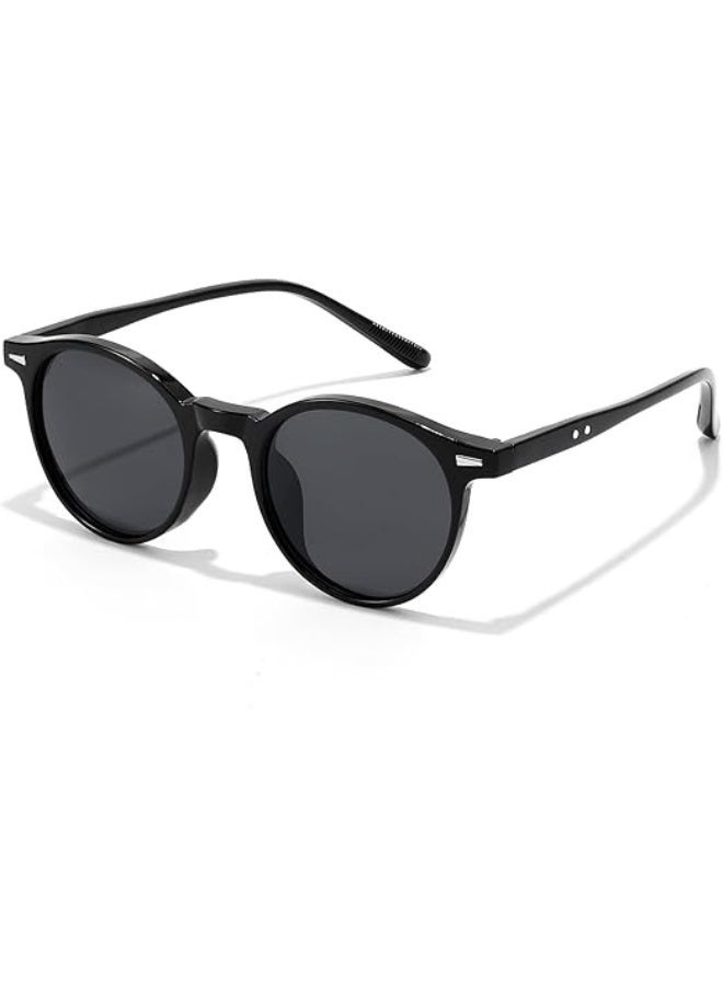 FEISEDY Women Men Round Sunglasses Polarised Ultra-Lightweight 21g UV400 Protection B1327 - Image 2