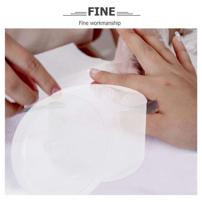 4 pcs Cleaning Tray for Nail Art Tweezer Manicure Tools Soaking Cleaning Box - Image 3