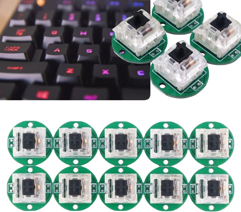 مجموعة هواة ألعاب الأركيد لـ 2 لاعبين من : وحدة تشفير USB بدون تأخير، جهاز تحكم عصا اللعب، مفاتيح لوحة مفاتيح ميكانيكية لأجهزة NES و Retropie و Raspberry و MAME - Image 4