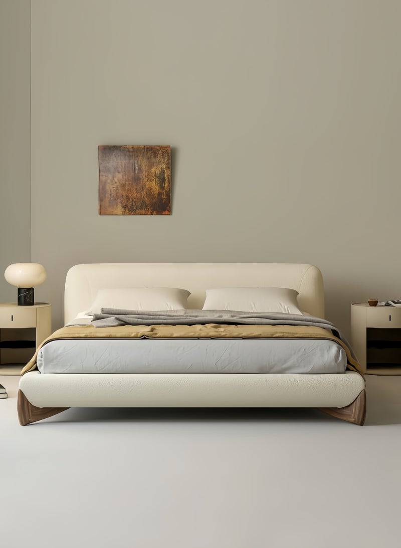 AAF FURNITURE Light Luxury Furniture Modern Bed Frame Without Mattress for Home Bedroom Decoration  - Image 2