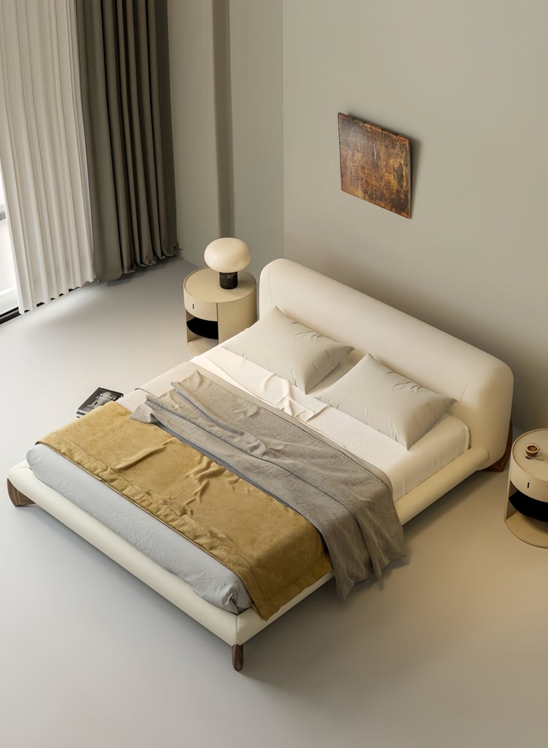 AAF FURNITURE Light Luxury Furniture Modern Bed Frame Without Mattress for Home Bedroom Decoration  - Image 5