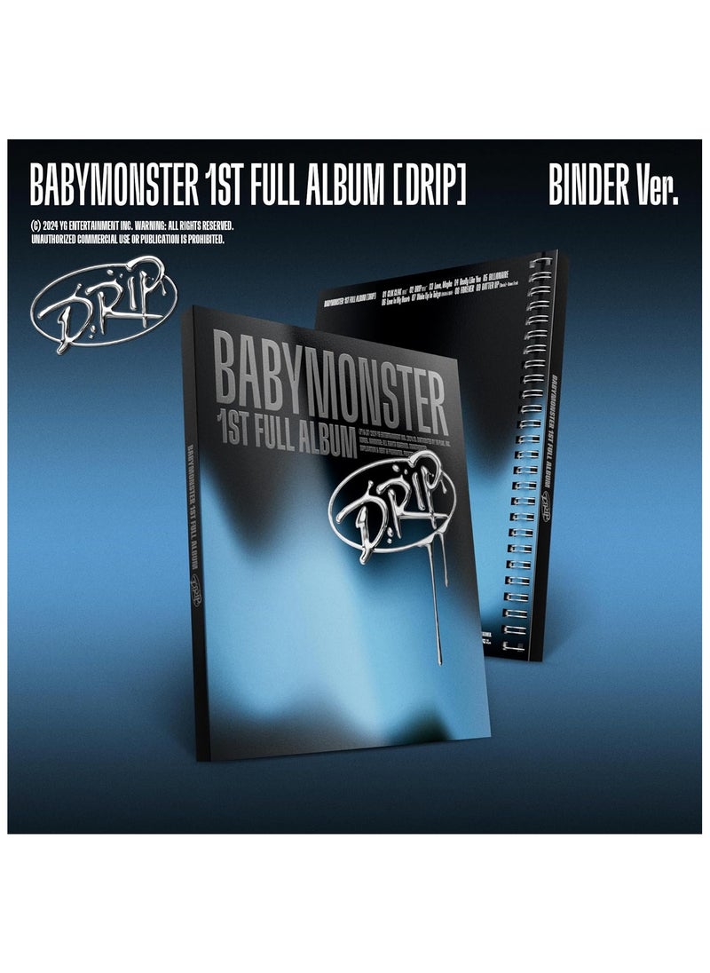 BabyMonster 1st Full Album Drip Binder Version Kpop Music CD with Photobook Photocard and Sticker  - Image 2