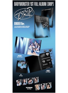 BabyMonster 1st Full Album Drip Binder Version Kpop Music CD with Photobook Photocard and Sticker  - Image 3