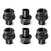 Camotokiit 6PCS Two Piece 28mm Sleeve Flanged M22x15 Wheel Nuts 33mm Hex Hub PilotUnimount - Image 2