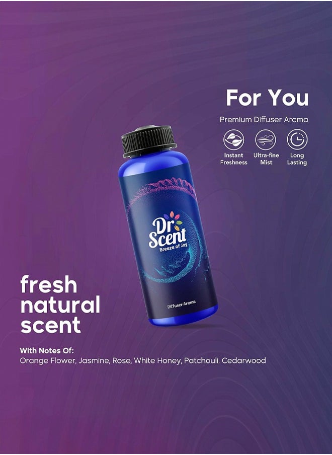 Dr Scent Harmony Diffuser Aroma Oil For You for Aromatherapy, Better Sleep, Living Room and Gym (170ml)  - Image 2