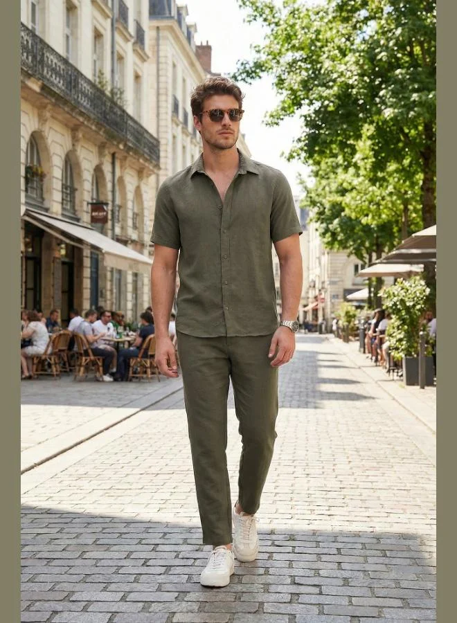 Buratti Buratti Regular Fit Normal Waist Straight Leg Trousers Men's PANTS CF26S611639