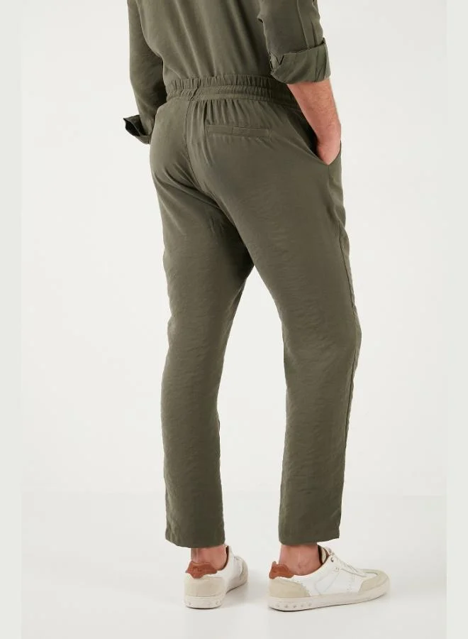 Buratti  Buratti Regular Fit Normal Waist Straight Leg Trousers Men's PANTS CF26S611639 for Men | Best Price UAE