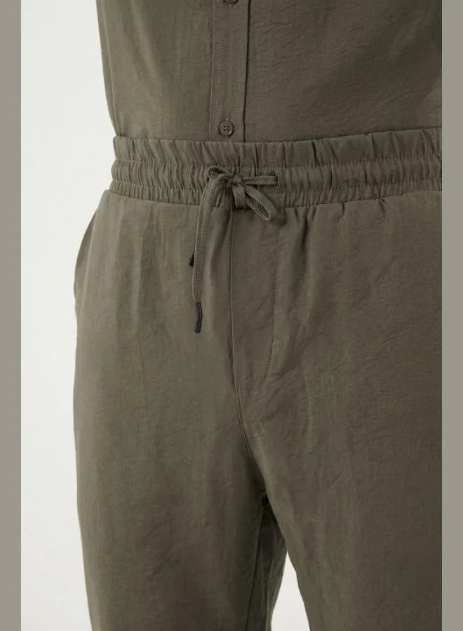 Buratti  Buratti Regular Fit Normal Waist Straight Leg Trousers Men's PANTS CF26S611639 for Men | Best Price UAE