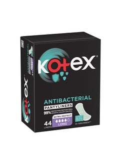 Kotex Anti Bacterial Long PantyLiners - 44 Pantyliners  - Image 1