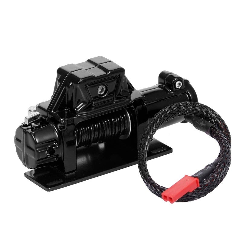 RC Winch: 1/10 Scale - Wireless Remote Control, Superior Plastic & Metal Material, Easy Setup - Simulated Decorative Winch for 1/10 Traxxas Axial SCX10 RC Rock Crawlers - Image 2