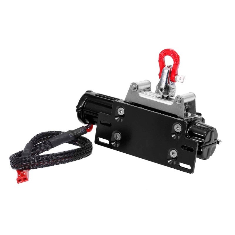 RC Winch: 1/10 Scale - Wireless Remote Control, Superior Plastic & Metal Material, Easy Setup - Simulated Decorative Winch for 1/10 Traxxas Axial SCX10 RC Rock Crawlers - Image 4