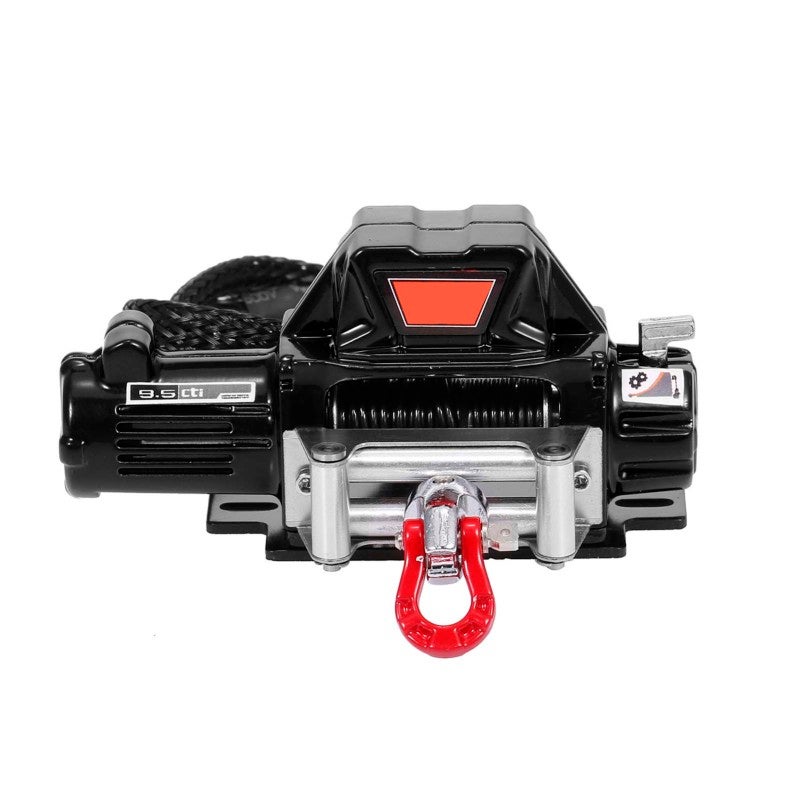 RC Winch: 1/10 Scale - Wireless Remote Control, Superior Plastic & Metal Material, Easy Setup - Simulated Decorative Winch for 1/10 Traxxas Axial SCX10 RC Rock Crawlers - Image 1