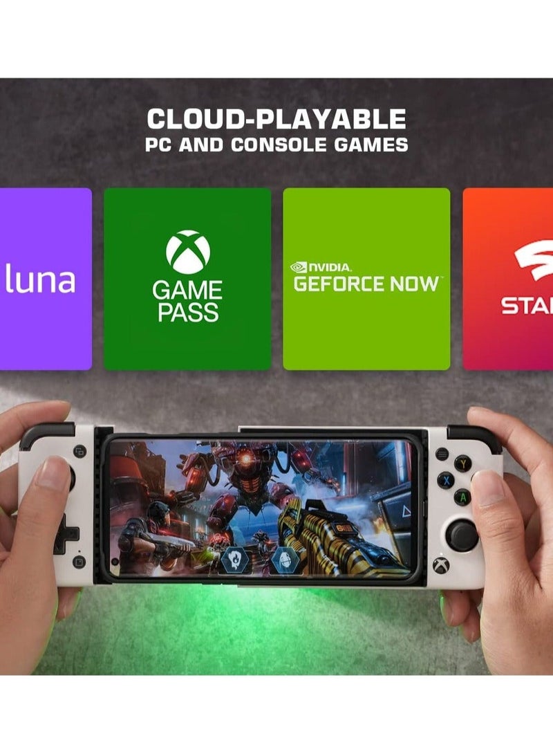 جيم سير تدعم وحدة التحكم في ألعاب Android  X2 Pro ألعاب Xbox Cloud وStadia ووحدة التحكم المحمولة مع أزرار ABXY قابلة للفصل - Image 5