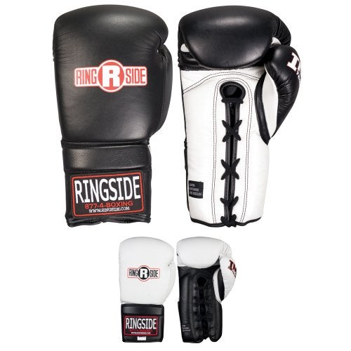 Ringside قفازات ملاكمة لأسلوب لاسي للبالغين من رينغسايد، سوداء، 16 أونصة أمريكية - Image 3