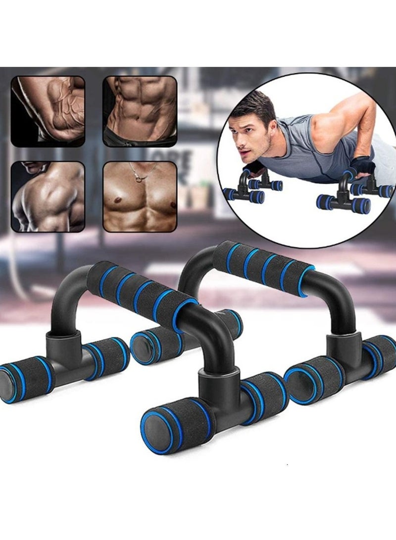 KIIUMI Push-up stand I-shaped, H push-up men's fitness equipment, home indoor chest expansion equipment abdominal fitness equipment - Image 3