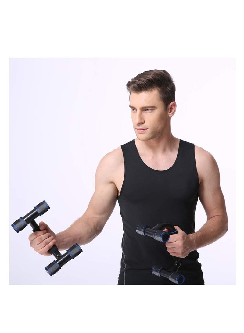 KIIUMI Push-up stand I-shaped, H push-up men's fitness equipment, home indoor chest expansion equipment abdominal fitness equipment - Image 5