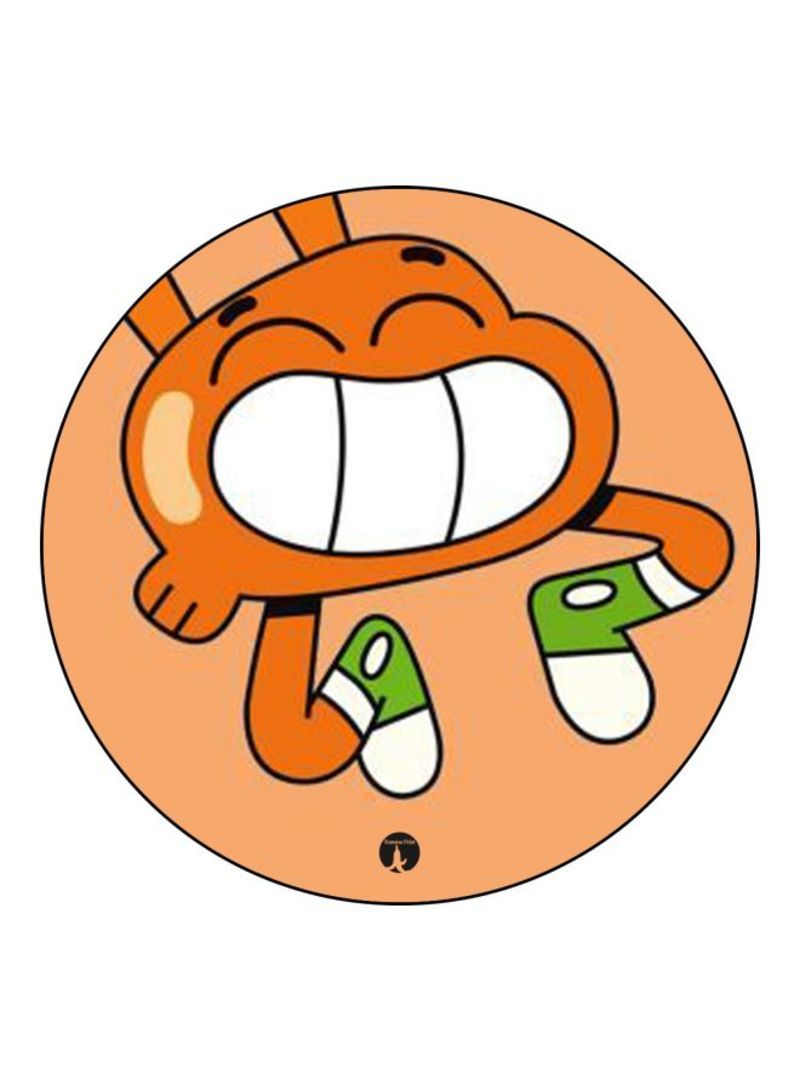 RKN Amazing World Of Gumball Printed Badge Orange/Green/Beige - Image 2