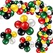 Deekin 130 Pcs Black History Month Balloons Party Decoration Juneteenth Day Garland Arch Patriotic Latex Balloons for Wedding Baby Shower Birthday Party SupplyYellow Black Dark Green Red White - Image 2