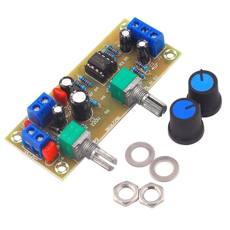 Subwoofer Preamp Board 22Hz 300Hz Frequency Filter Plate DIY Kit 10 24V DC - Image 5