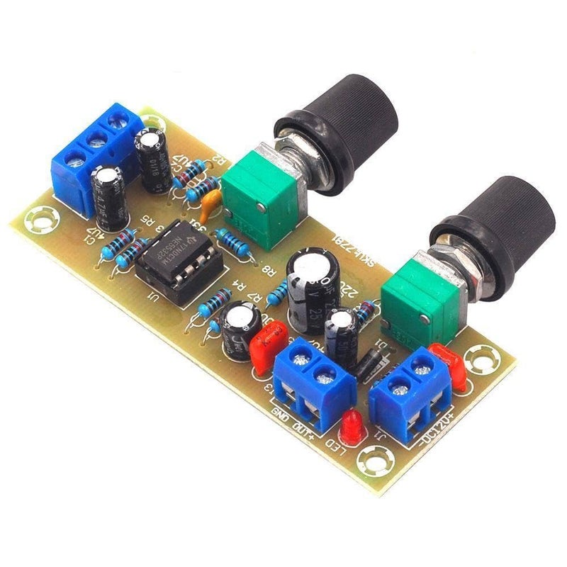 Subwoofer Preamp Board 22Hz 300Hz Frequency Filter Plate DIY Kit 10 24V DC - Image 2