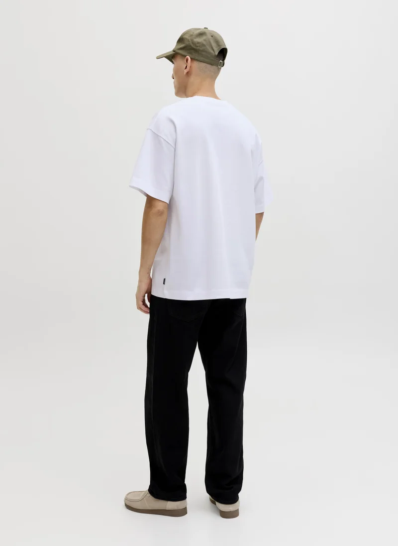 JACK & JONES JJEBARRON TEE SS O-NECK NOOS