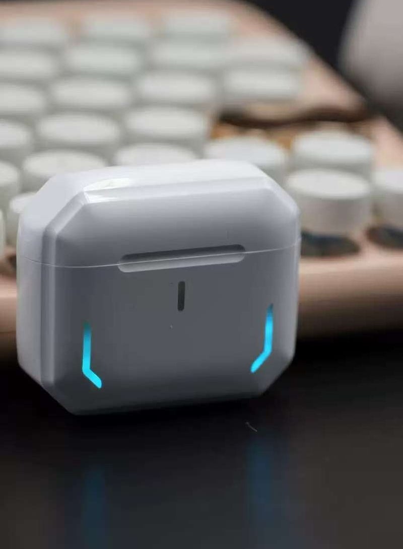 New Bluetooth 5.4 semi in ear gaming headset with breathing light element (color randomly white or black) - Image 1