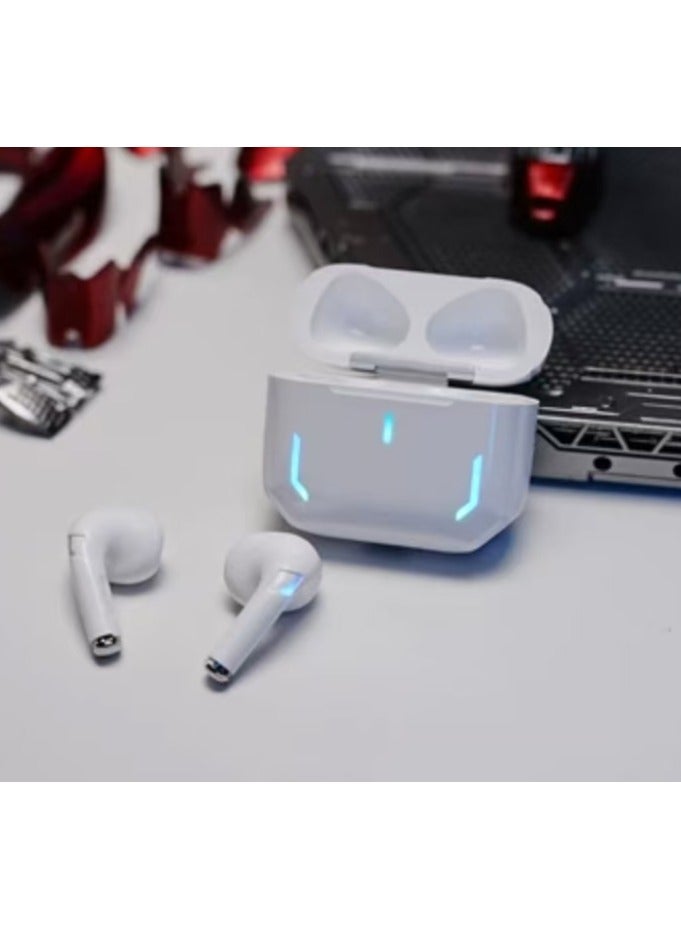 New Bluetooth 5.4 semi in ear gaming headset with breathing light element (color randomly white or black) - Image 2