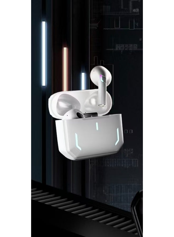 Super pleasant, classic, and atmospheric new Bluetooth 5.4 semi in ear gaming earphones with breathing light elements (color randomly white or black) - Image 1