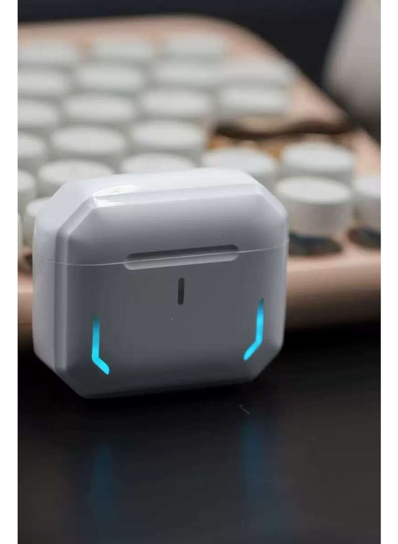 Super pleasant, classic, and atmospheric new Bluetooth 5.4 semi in ear gaming earphones with breathing light elements (color randomly white or black) - Image 2