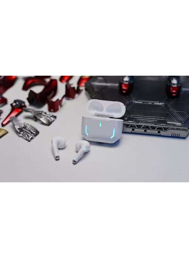 Super pleasant, classic, and atmospheric new Bluetooth 5.4 semi in ear gaming earphones with breathing light elements (color randomly white or black) - Image 3