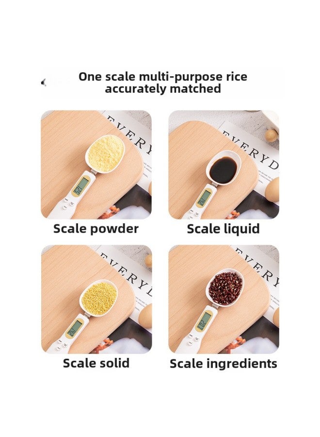 Electronic Scale Measuring Spoon Scale High Precision Measuring Spoon Baking Baby Milk Powder Spoon Weighing Grams Scale Kitchen Weighing Spoon-Color:Electronic Measuring Spoon Scale -Specifications:No Specifications  - Image 5