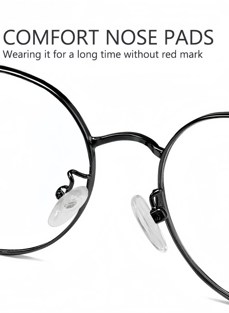 Kids Blue Light Blocking Glasses, Anti Eyestrain Computer Glasses, Gaming Eyewear UV400 Protection with Light Weight Metal Frame for Boys Girls and Children Age 3-12, Black - Image 5