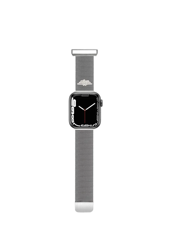 Police Silver Mesh Silver Plated Plated Watch Straps  | Best Price UAE