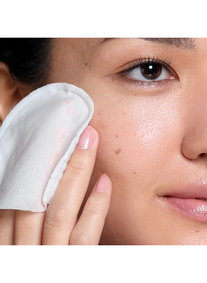CosMedix Prep And Reset Dual-Sided Lactic Acid Exfoliating Facial Pads PM Treatment | For Smooth Clear And Renewed Skin 25 Pads - Image 3