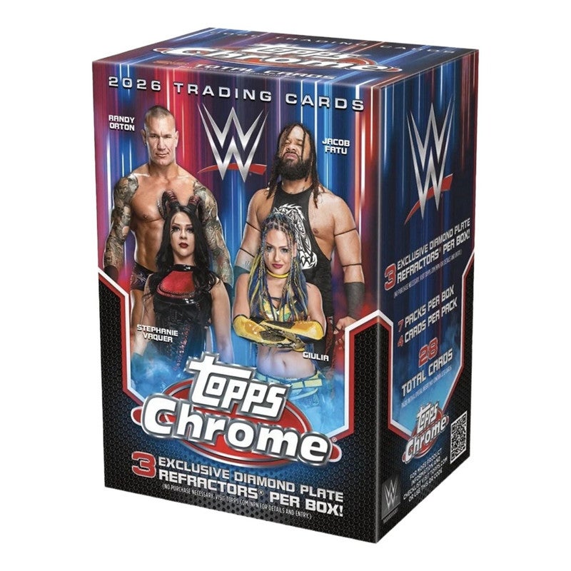 Topps Chrome WWE 2026 Value Box - Image 1
