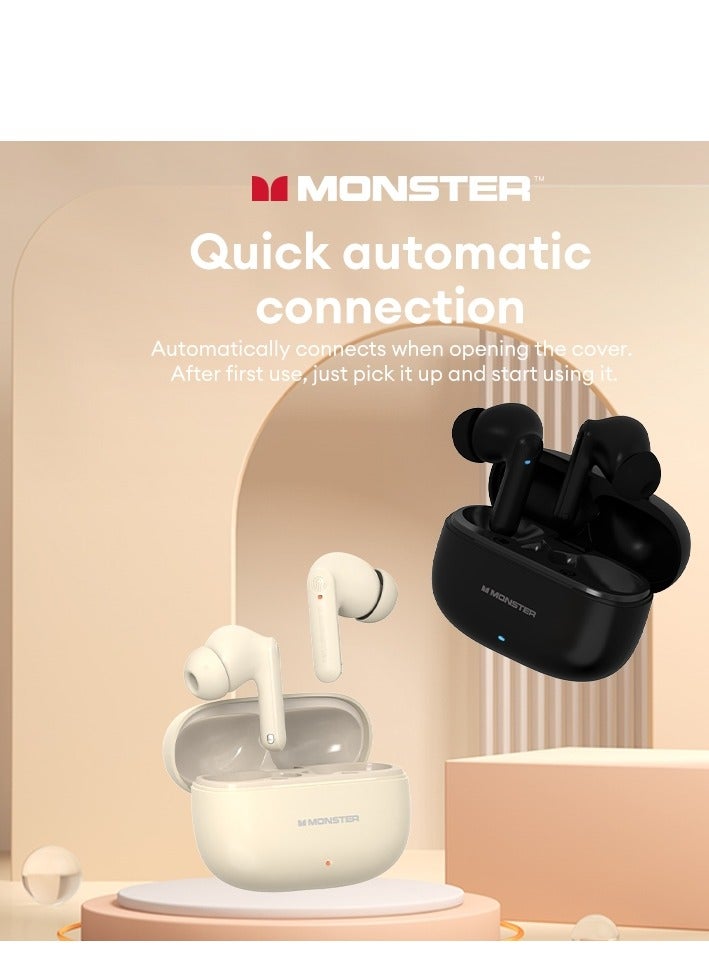 Monster XKT27 Bluetooth Earphones, HiFi Sound Quality, Noise Reduction, HD Call, Long Battery Life - Image 4