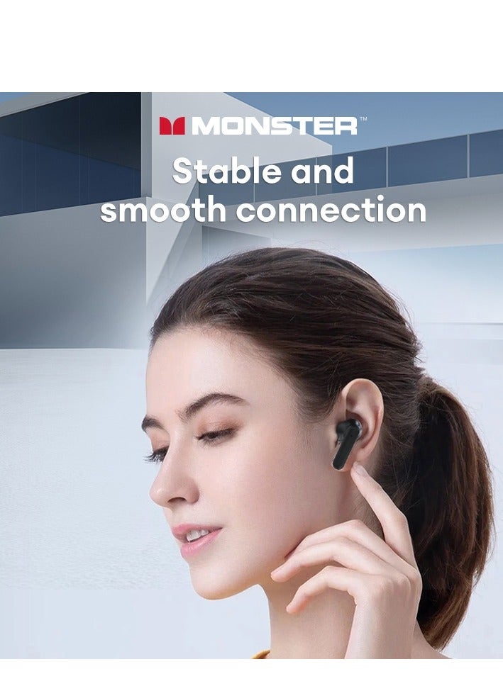 Monster XKT27 Bluetooth Earphones, HiFi Sound Quality, Noise Reduction, HD Call, Long Battery Life - Image 3